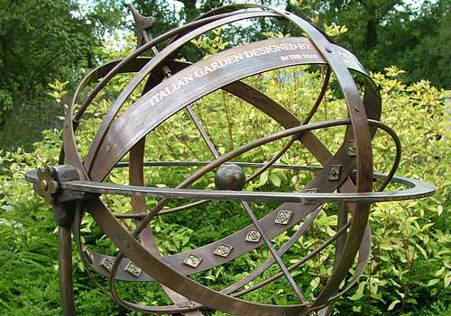 Engraved Taurus Armillary